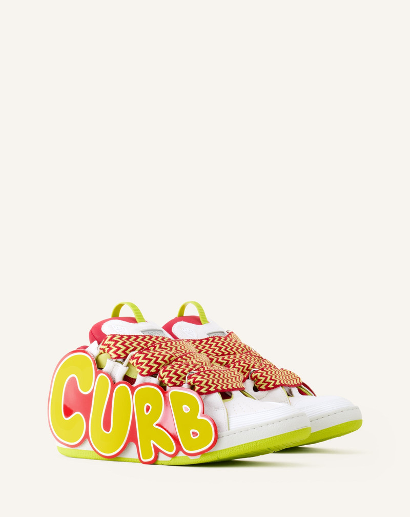 CURB PATCH SNEAKERS IN LEATHER 4