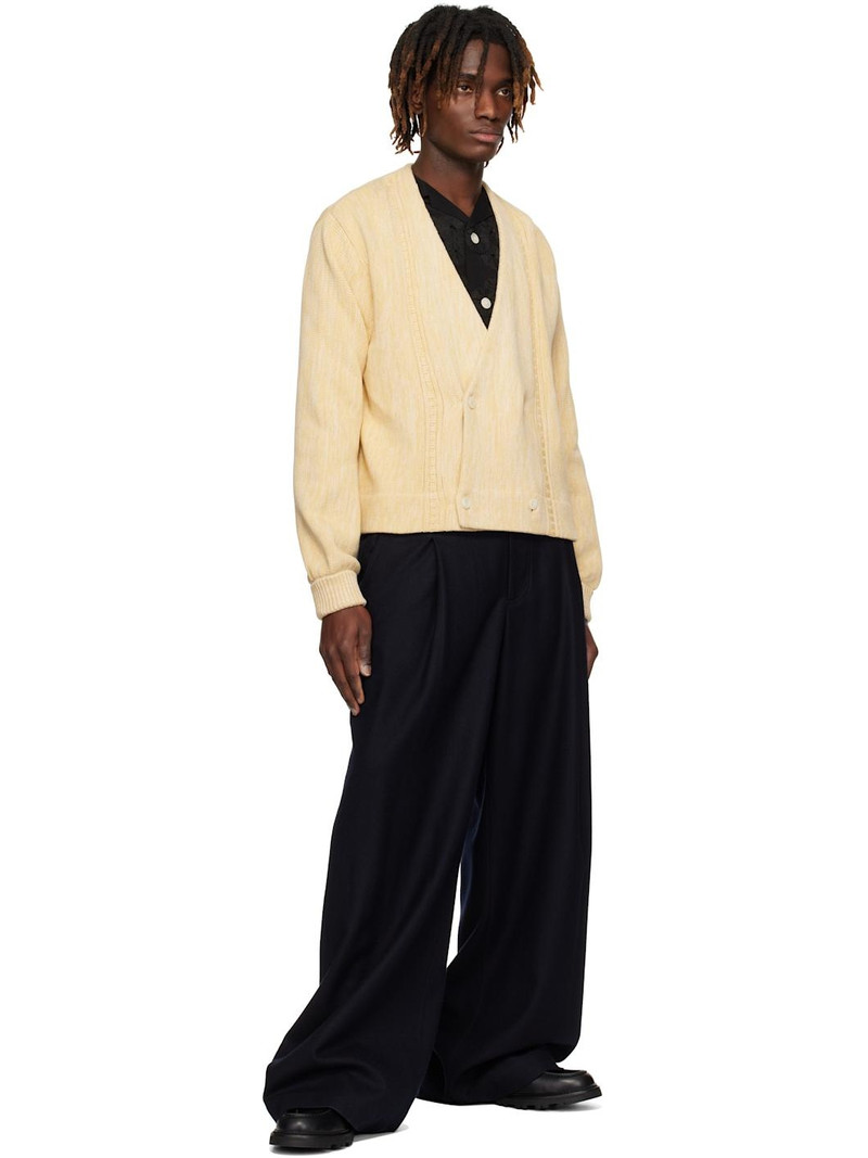 BODE Yellow Double-Breasted Cardigan outlook