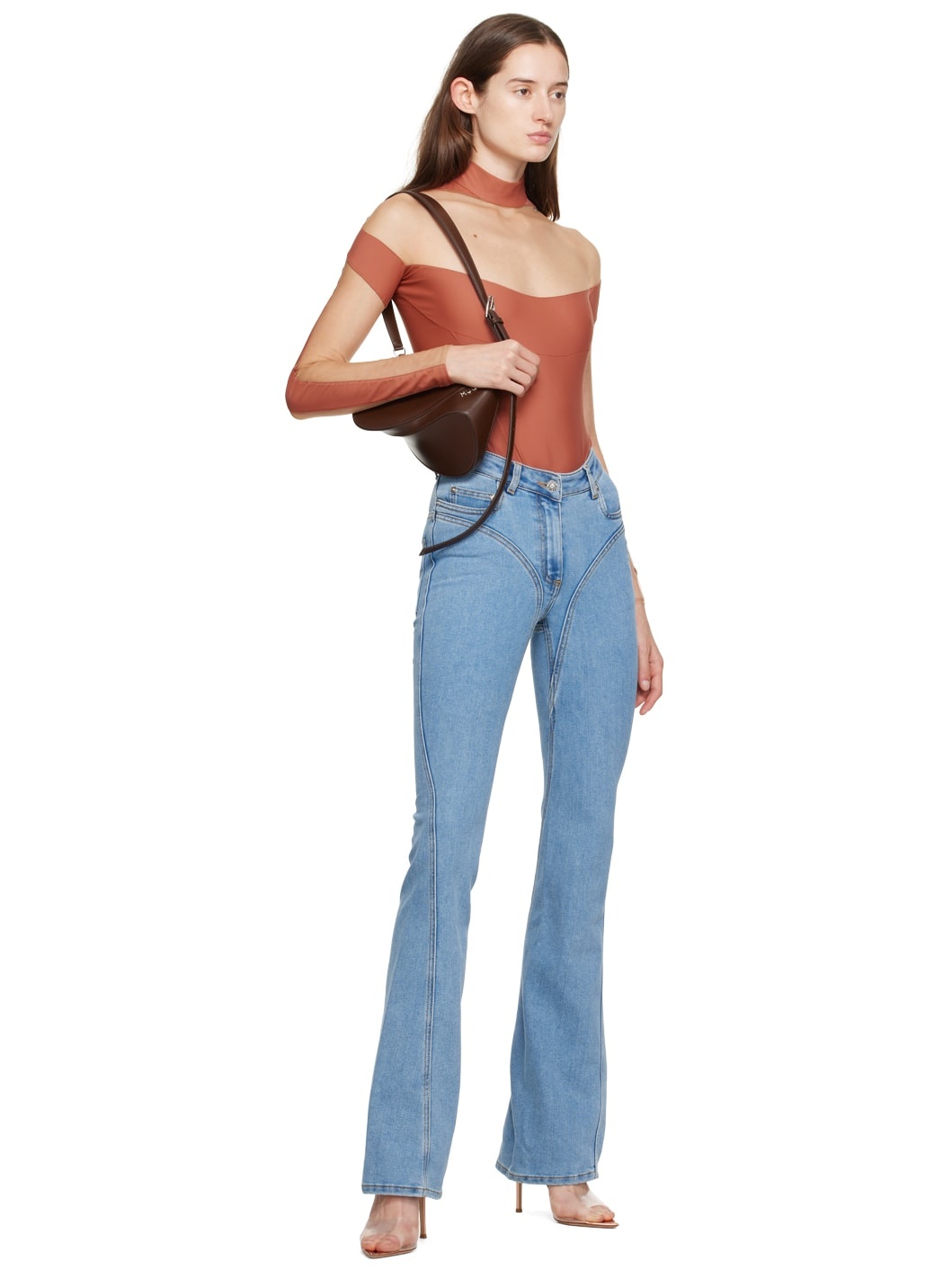 Blue Spiral Jeans - 4