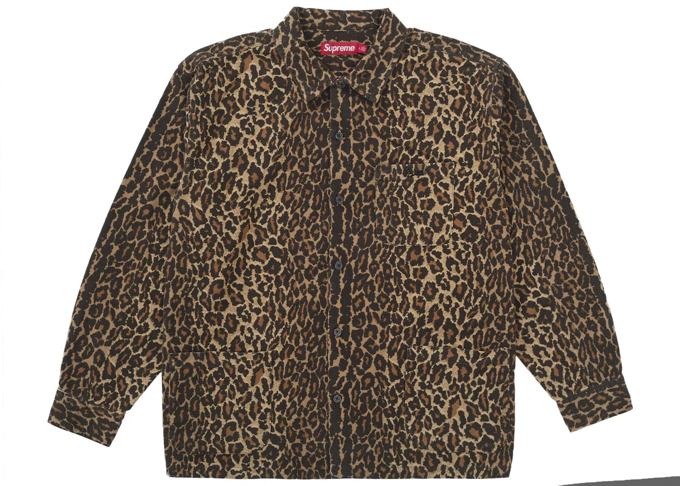 Supreme Flannel Pajama Shirt Leopard - 1