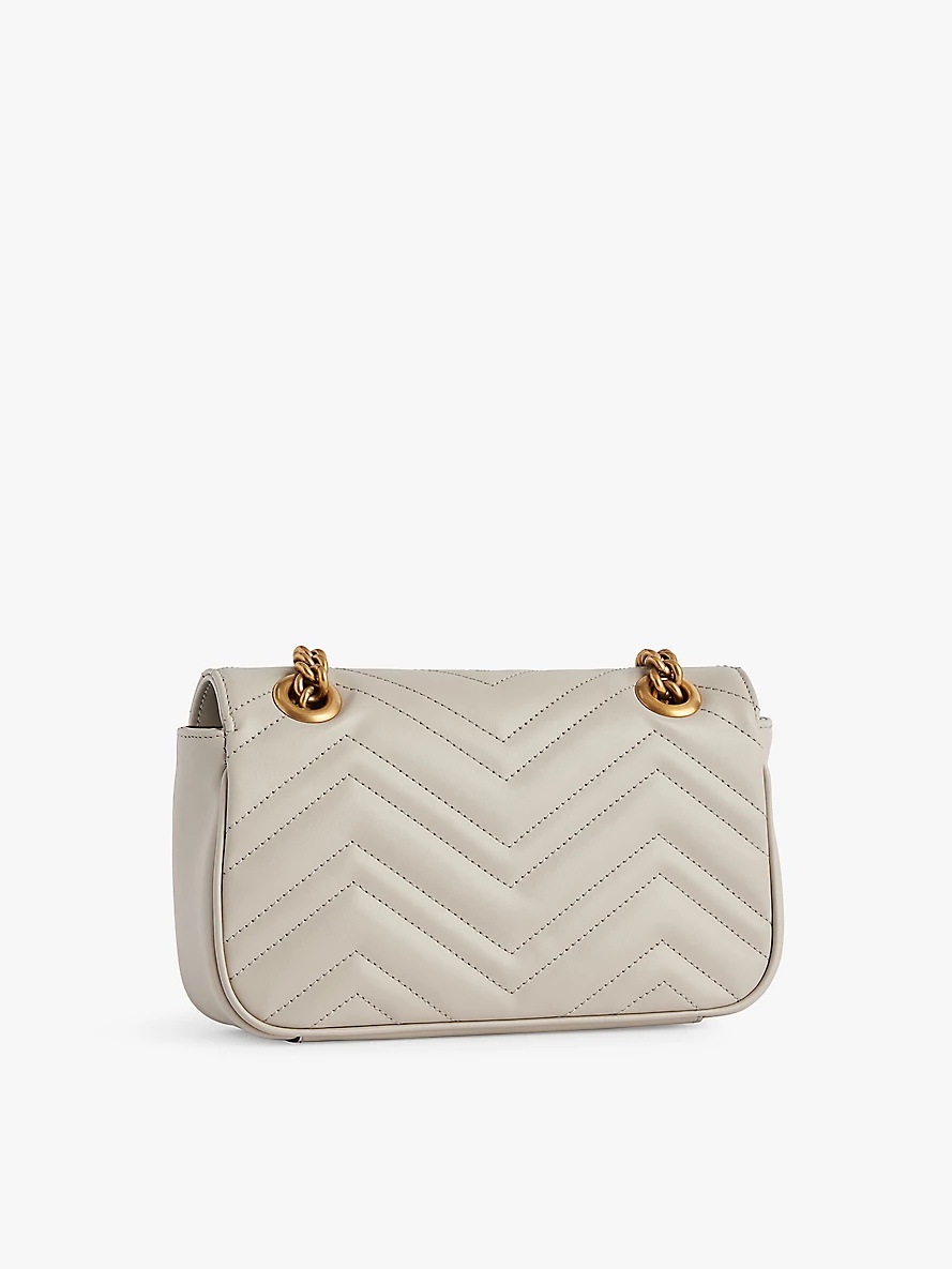 Marmont quilted leather shoulder bag - 4