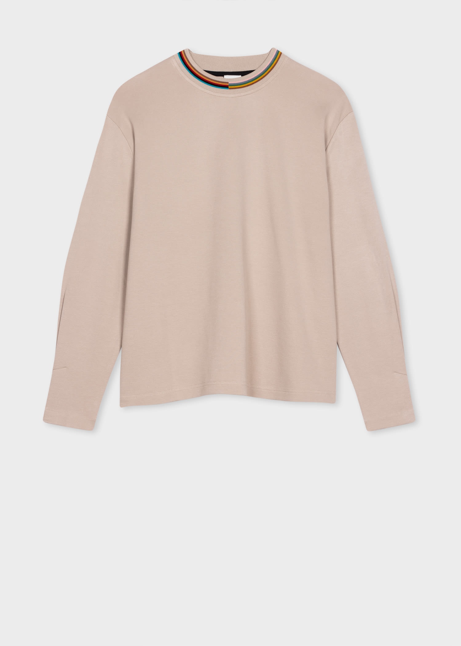 Stone 'Signature Stripe' Trim Sweatshirt - 1