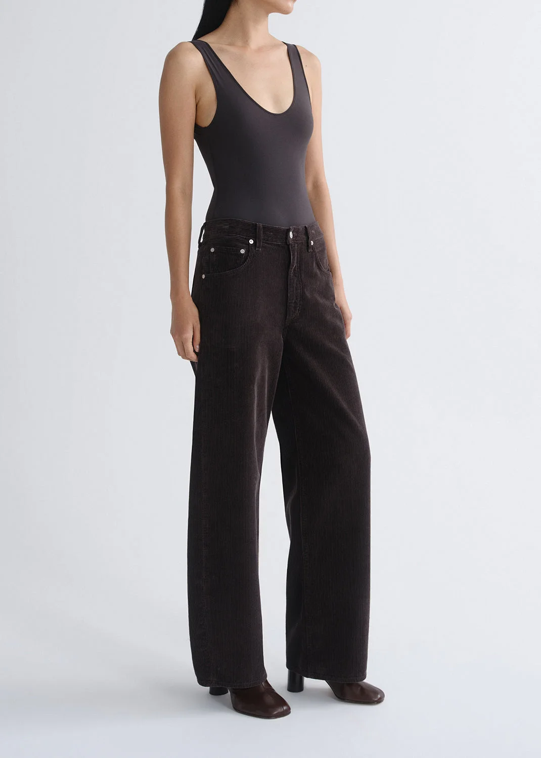 TORA BODYSUIT IN CAROB - 1