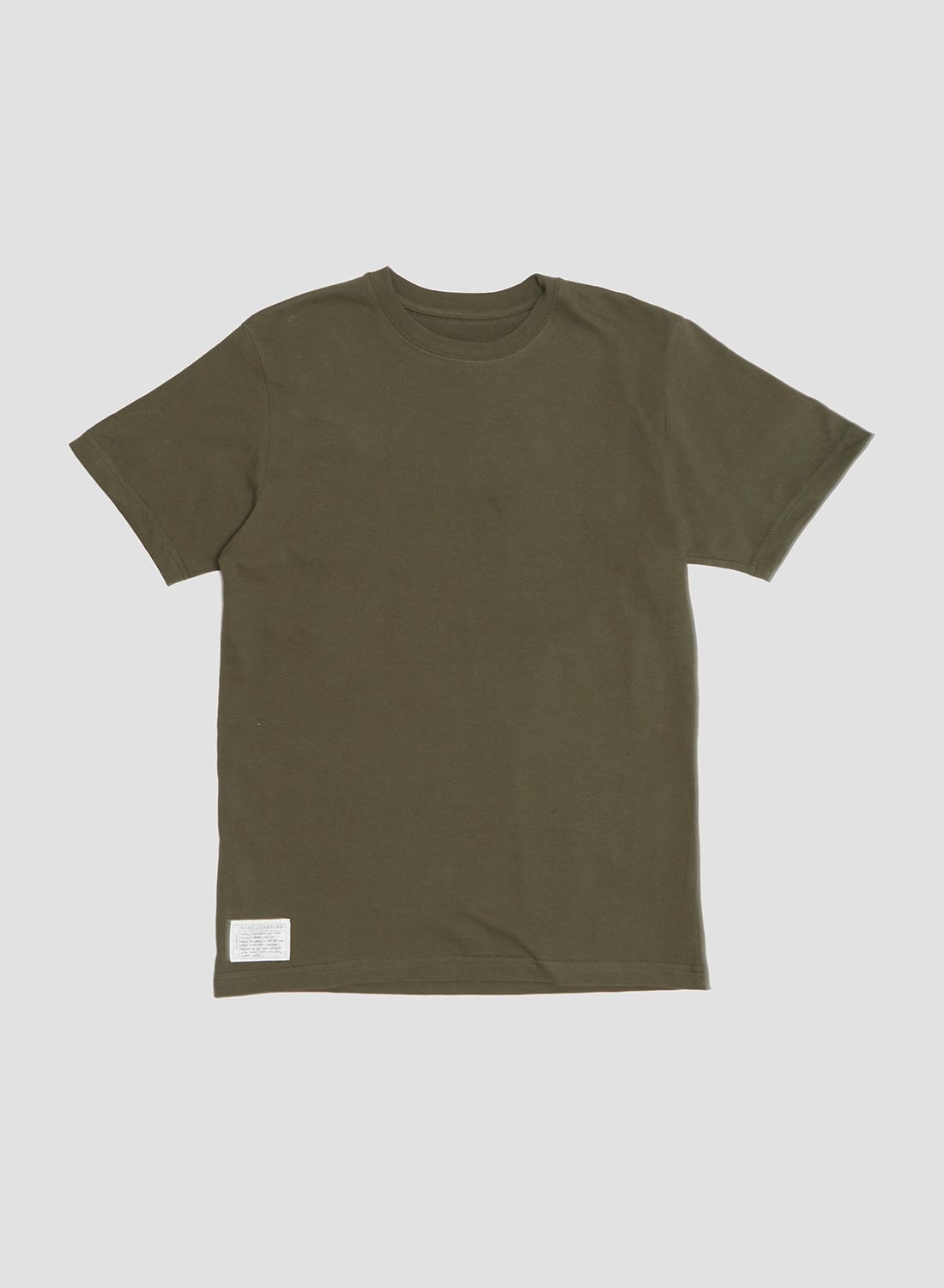 Heavy Duty Athletic T-Shirt in Olive Drab - 1