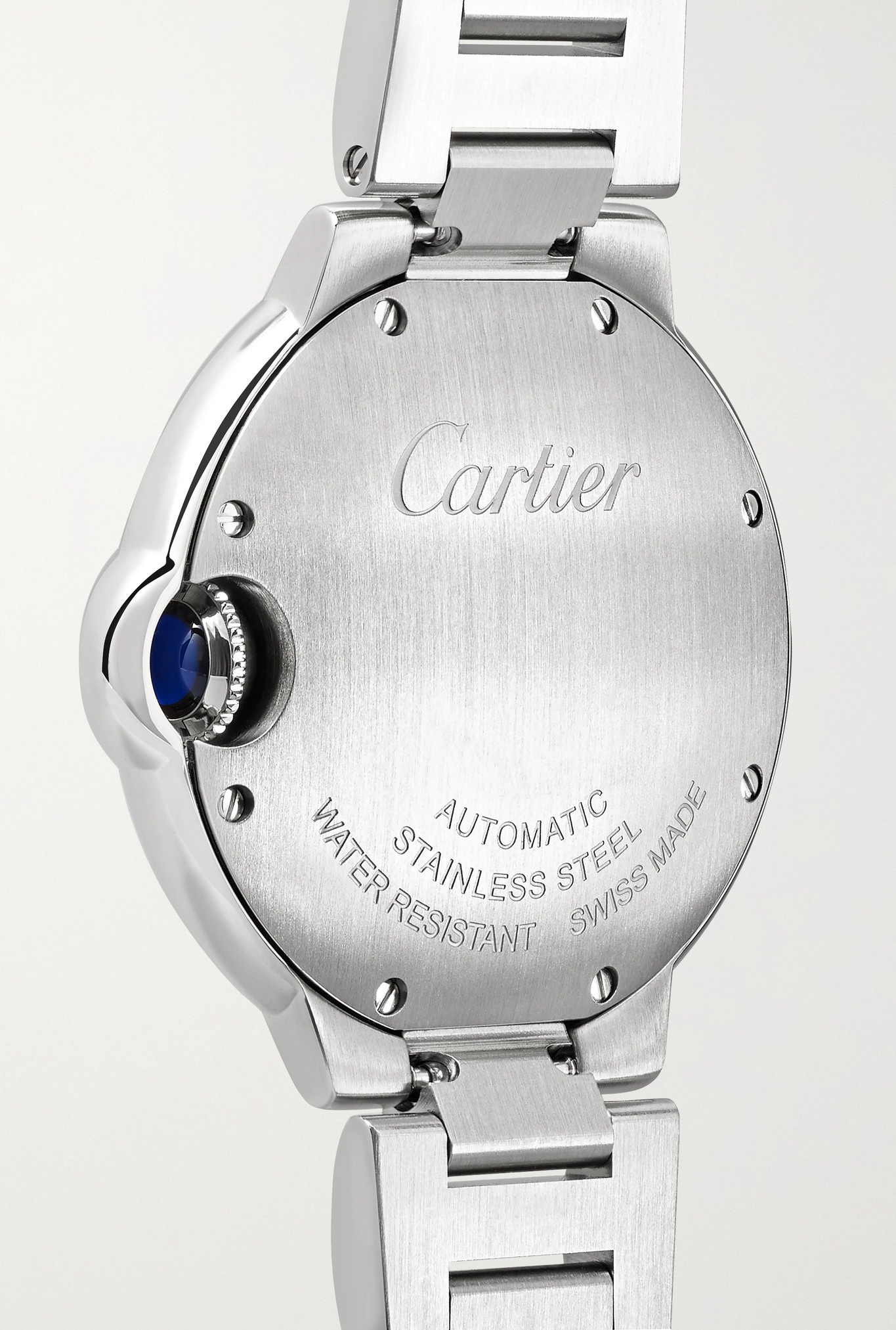 Ballon Bleu de Cartier Automatic 33mm stainless steel and diamond watch - 4