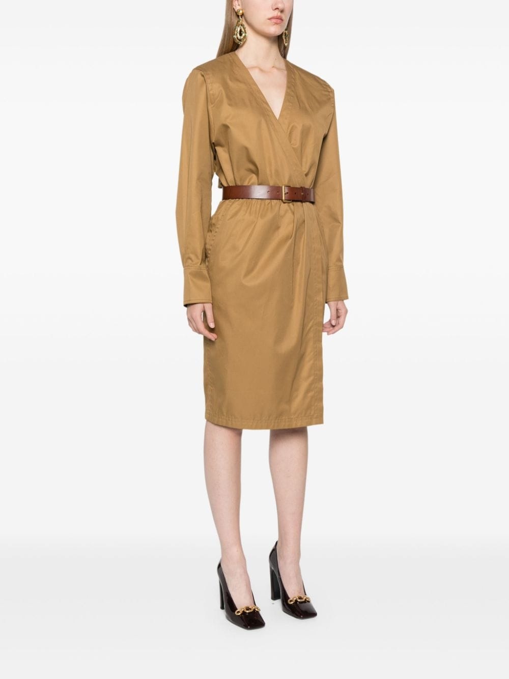 belted dress - 3