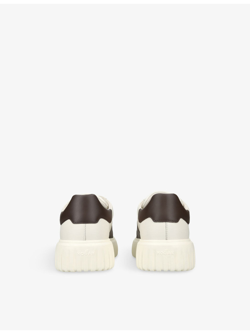 HOGAN H-Stripe Branded Leather Trainers outlook