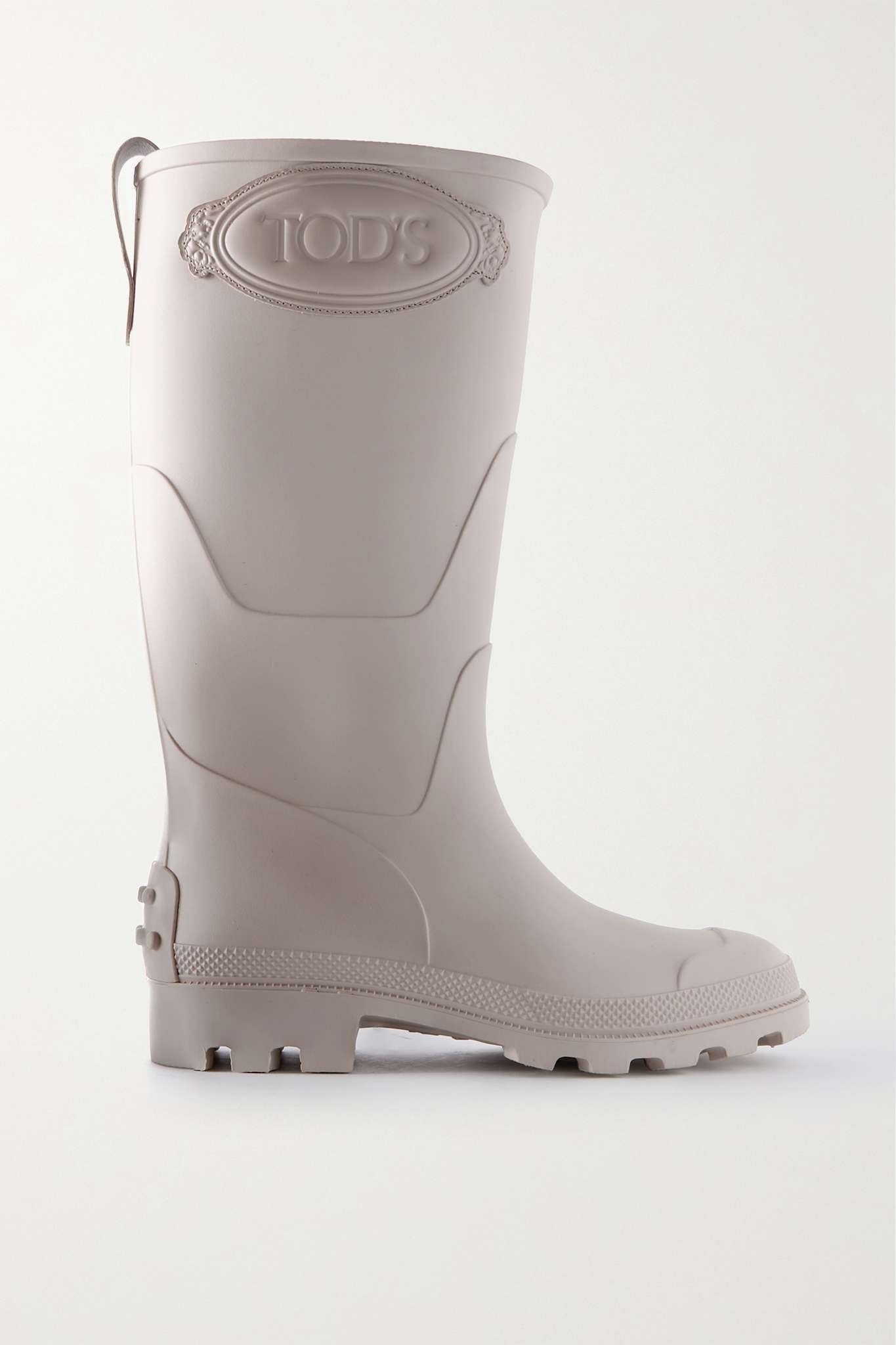 Logo-appliquéd PVC rain boots - 1