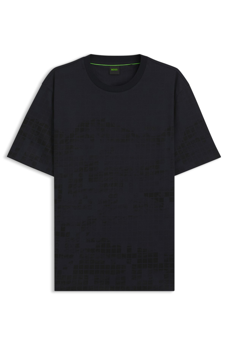 PRINTED-GRAPHIC T-SHIRT IN MERCERISED COTTON 1