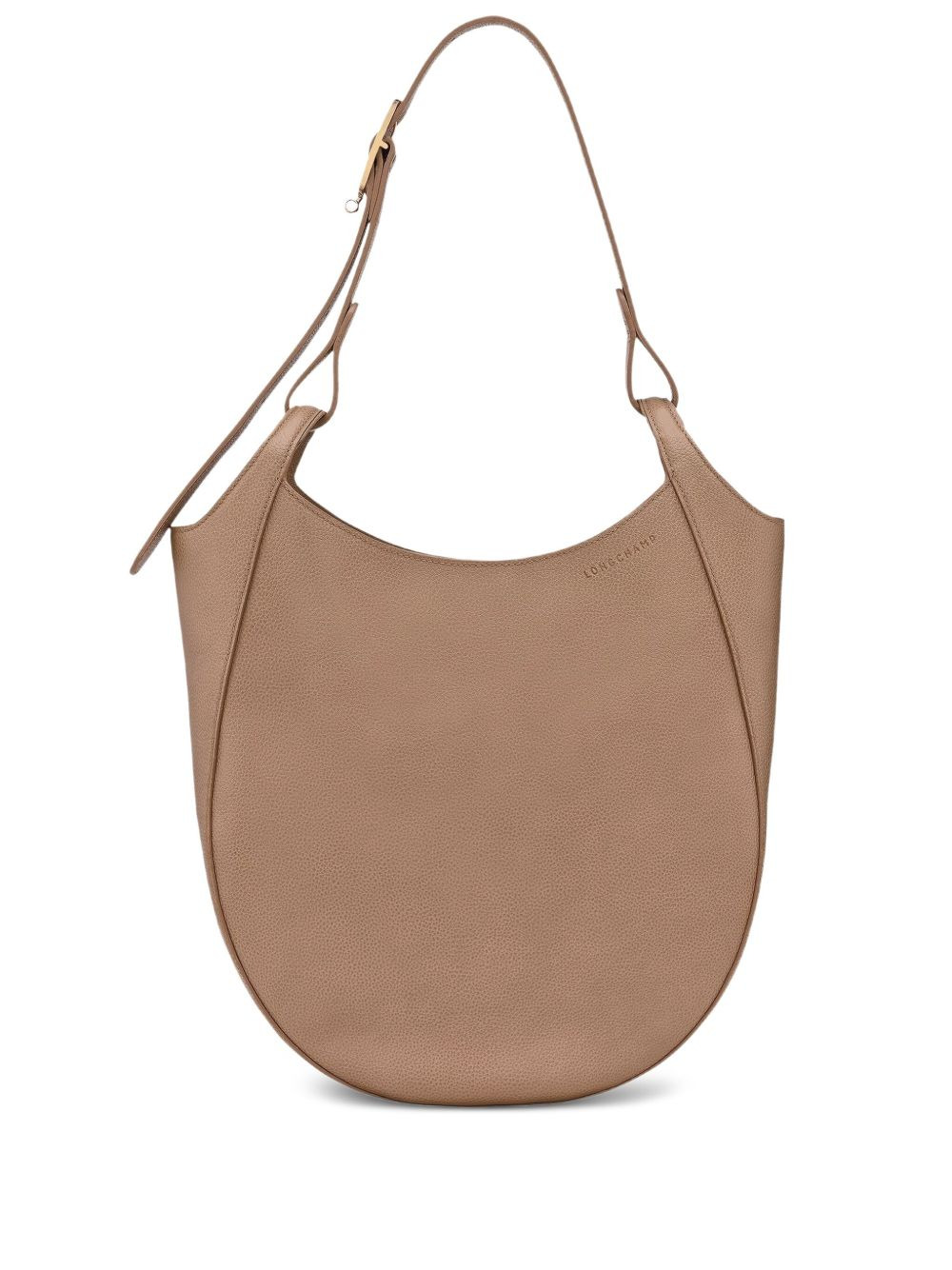 Le Foulonné Hobo L leather shoulder bag - 1