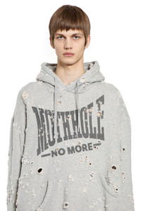 doublet Zombie-Silhouette-Hoodie | antonioli | REVERSIBLE doublet Zombie-Silhouette-Hoodie | antonioli | REVERSIBLE