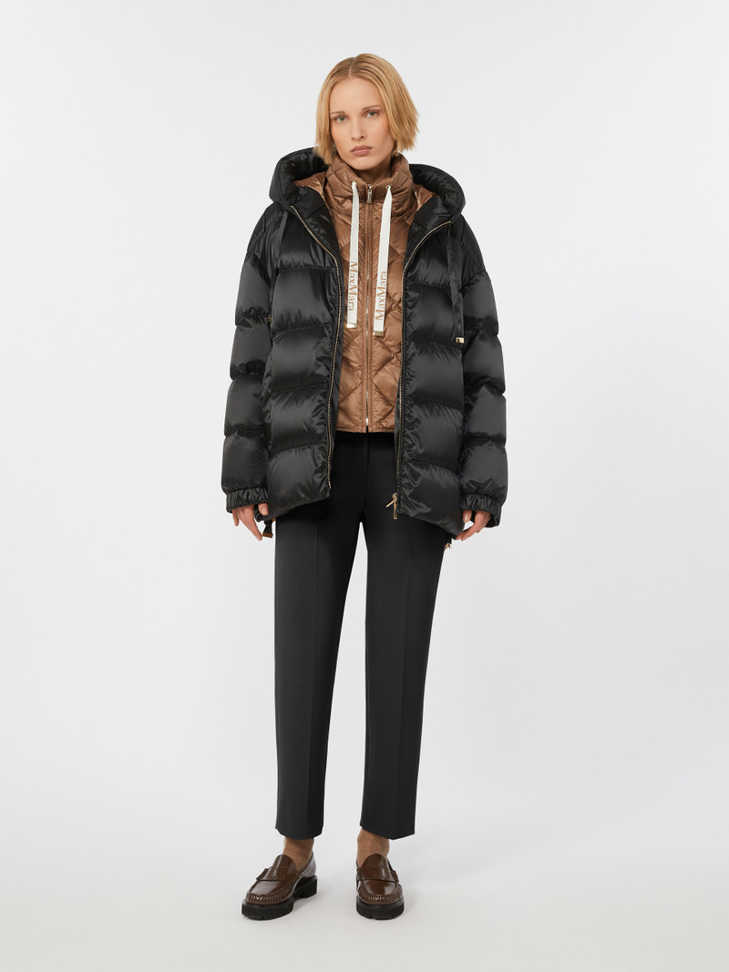 Max Mara TREGIC Water-repellent nylon canvas gilet outlook