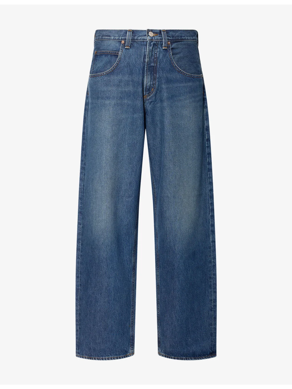 Fusion Baggy Tapered Denim Jeans - 1