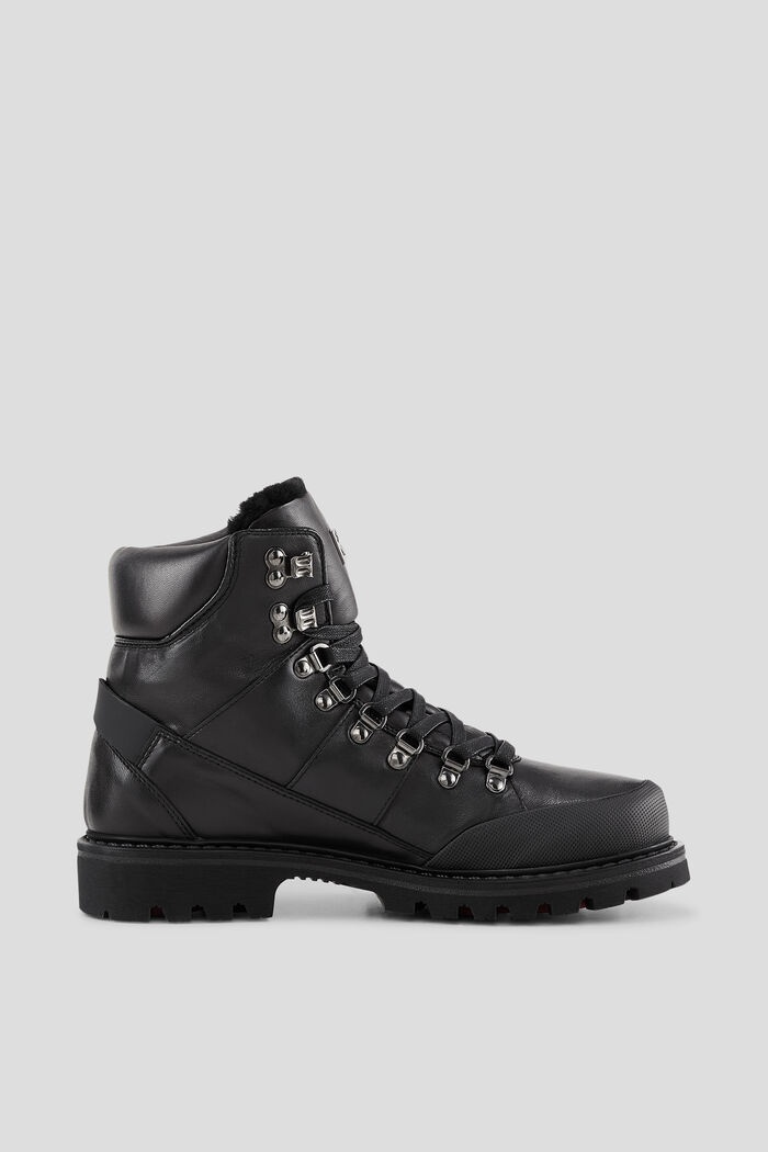 Helsinki Boots with spikes in Black - 2