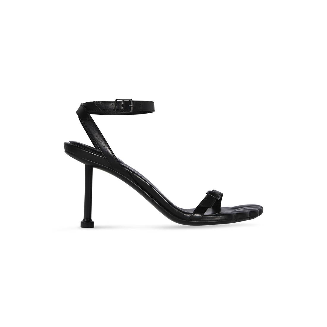 Women's Fetish 80mm Sandal in Black - 1
