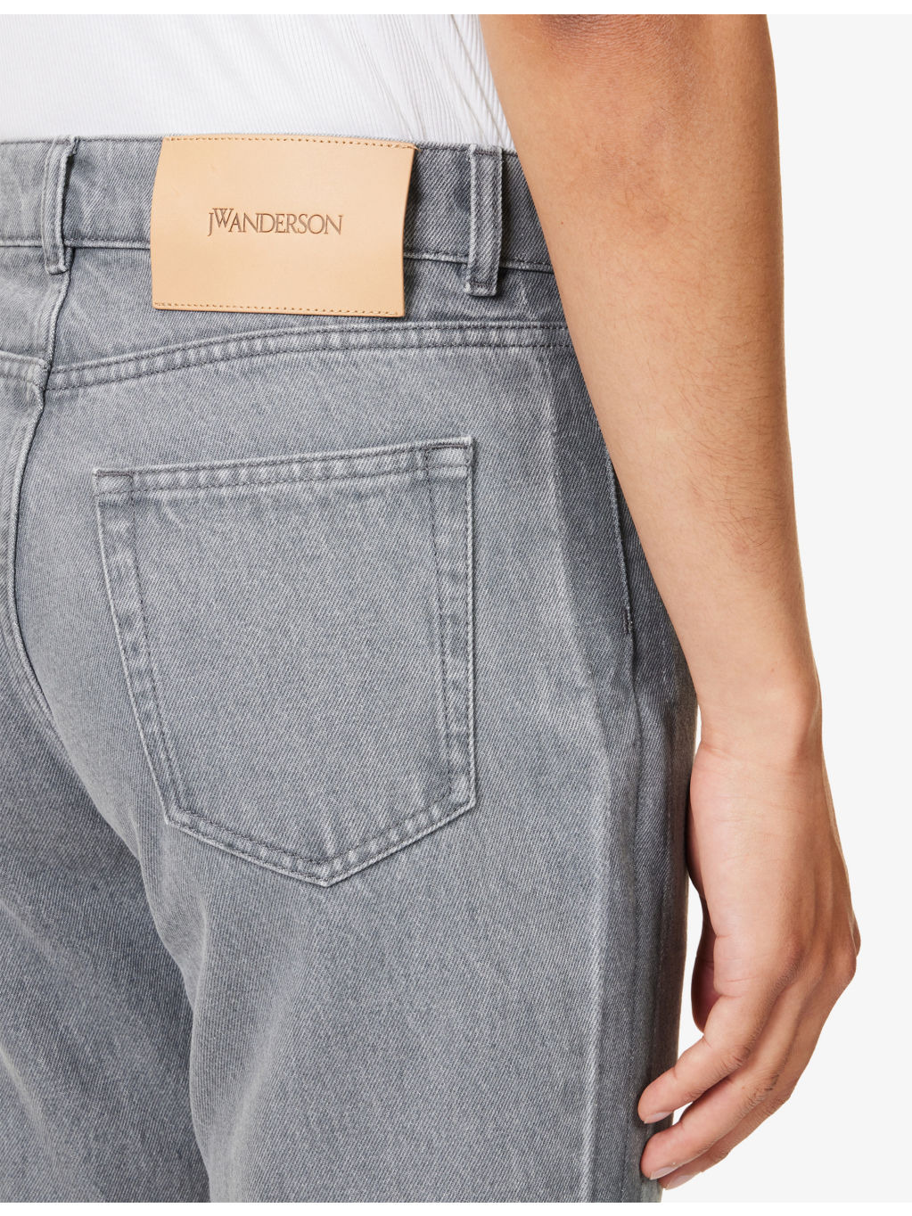 Faded-Wash Bootcut-Leg Denim Jeans - 5