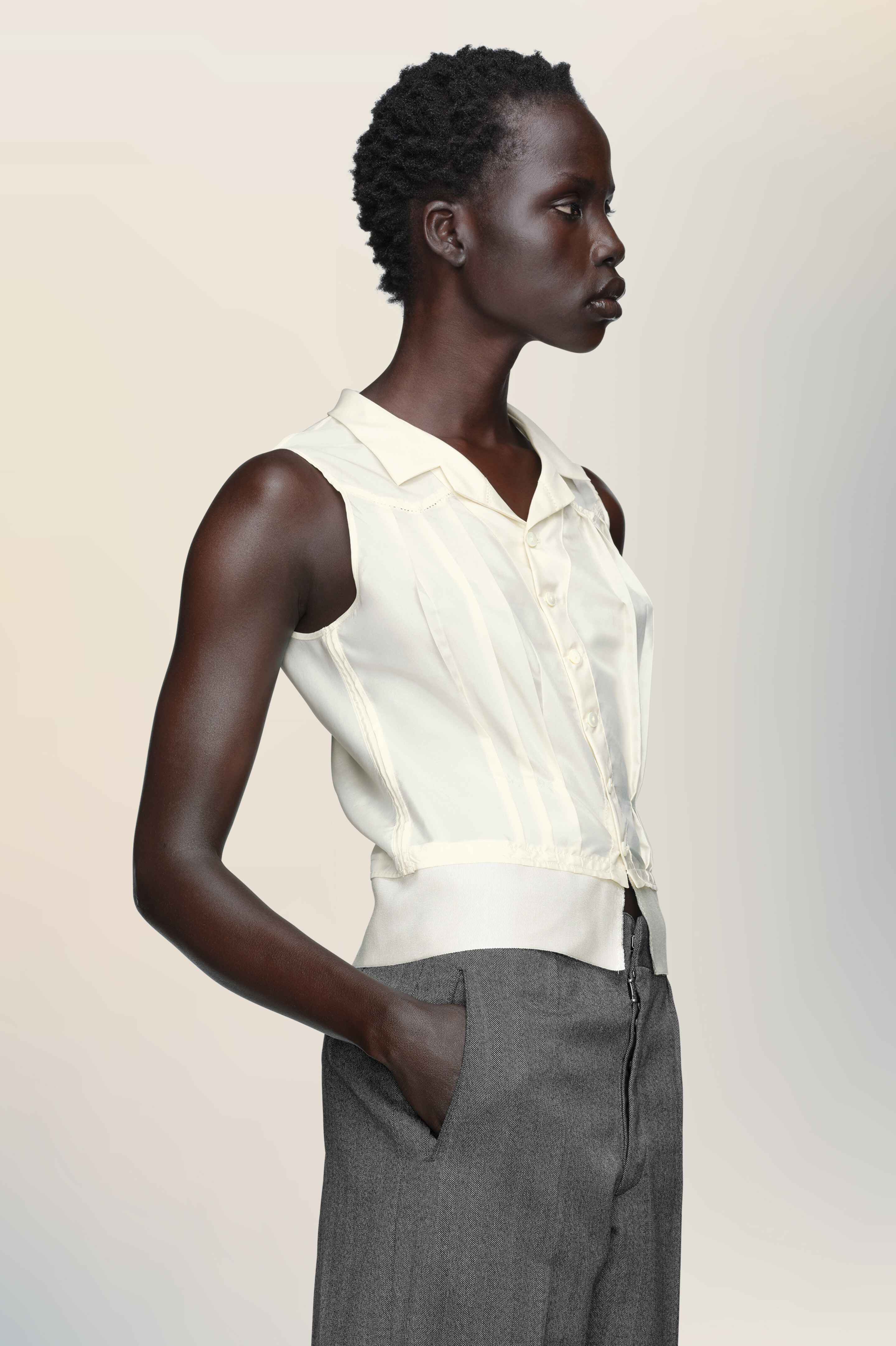 Silk top - 4