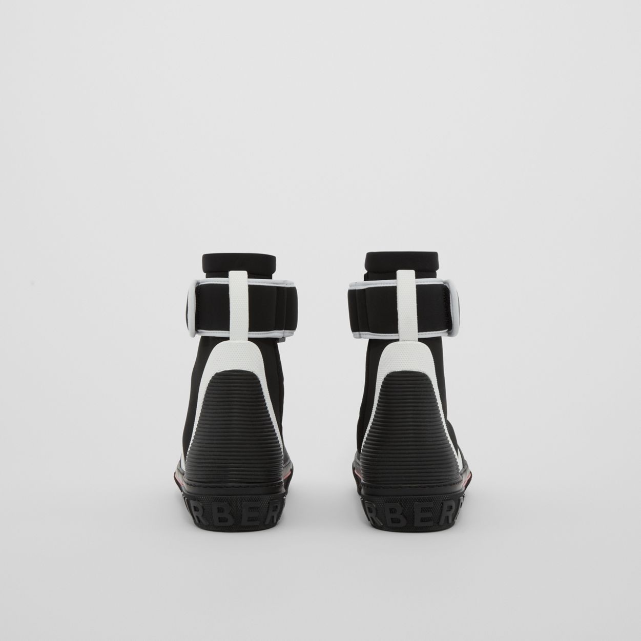 Stretch Nylon and Rubber Sub High-top Sneakers - 5