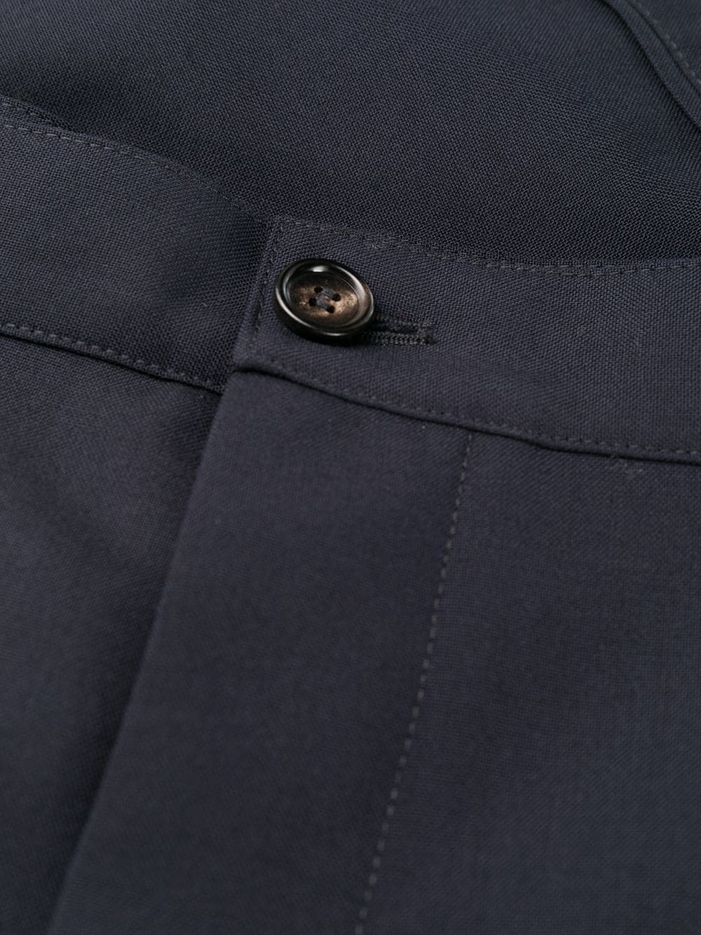 turn up cuff trousers - 6