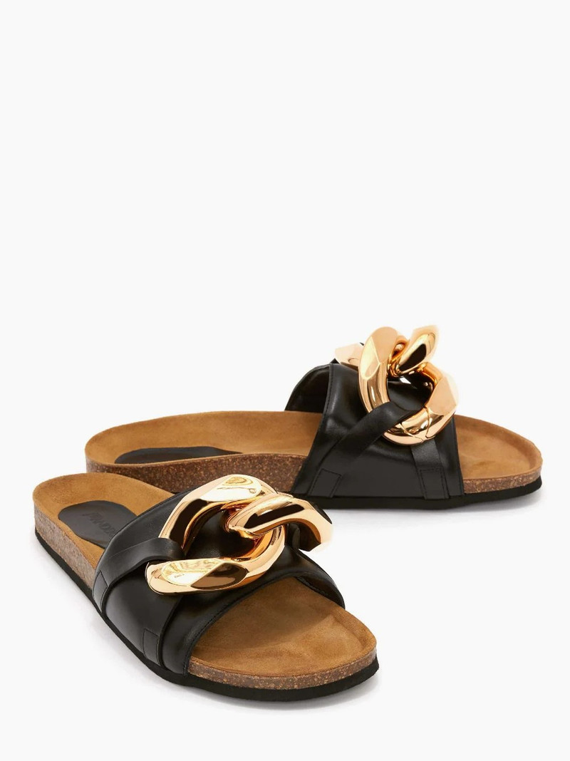 JW Anderson WOMEN'S CHAIN LOAFER SLIDES outlook