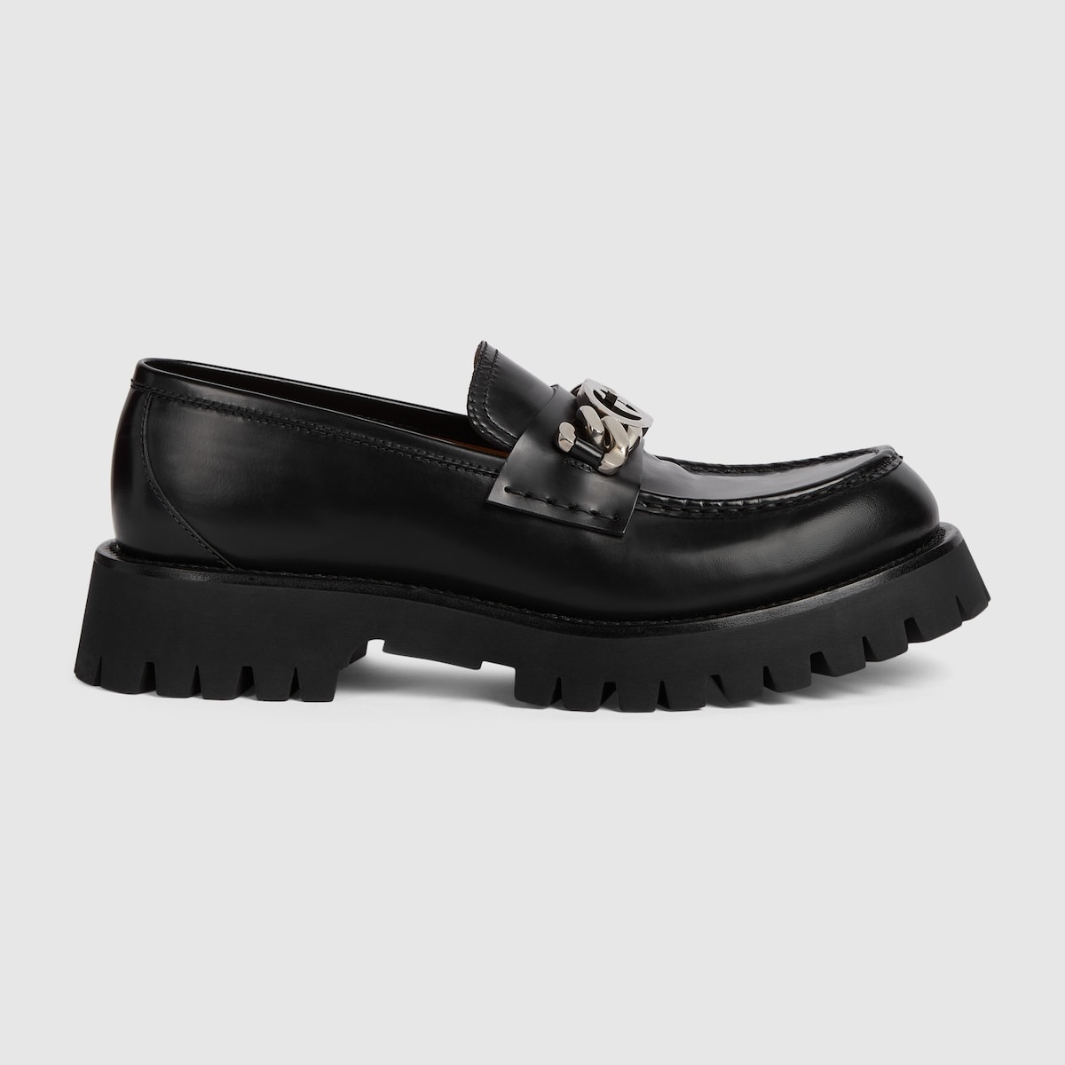 Men's loafer with Interlocking G - 1