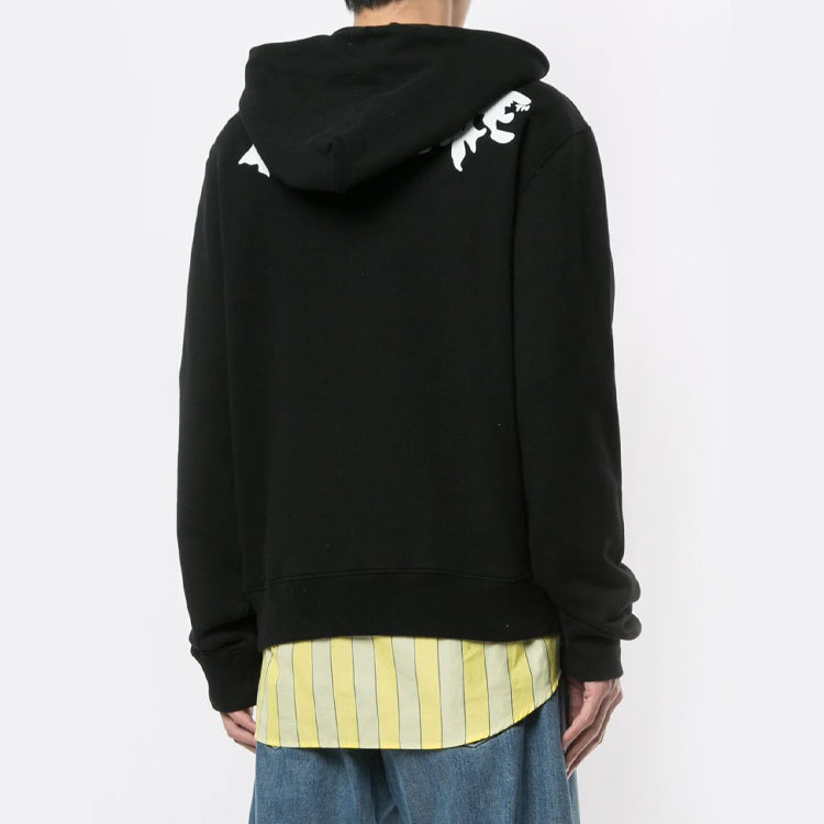 Off-White Ghost Mens Logo Long Sleeve Sweater OMBB034E20FLE0061001 - 3