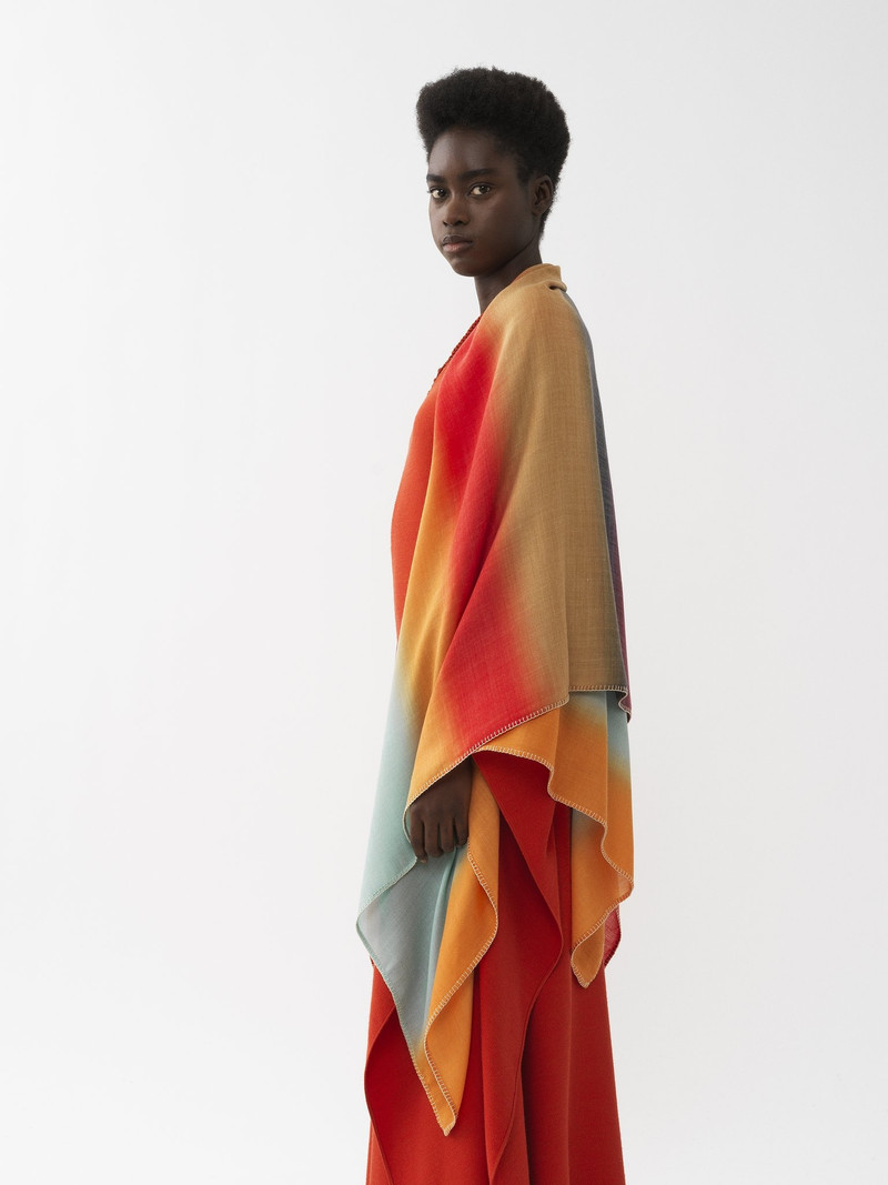 MULTICOLOR STRIPE STOLE 1