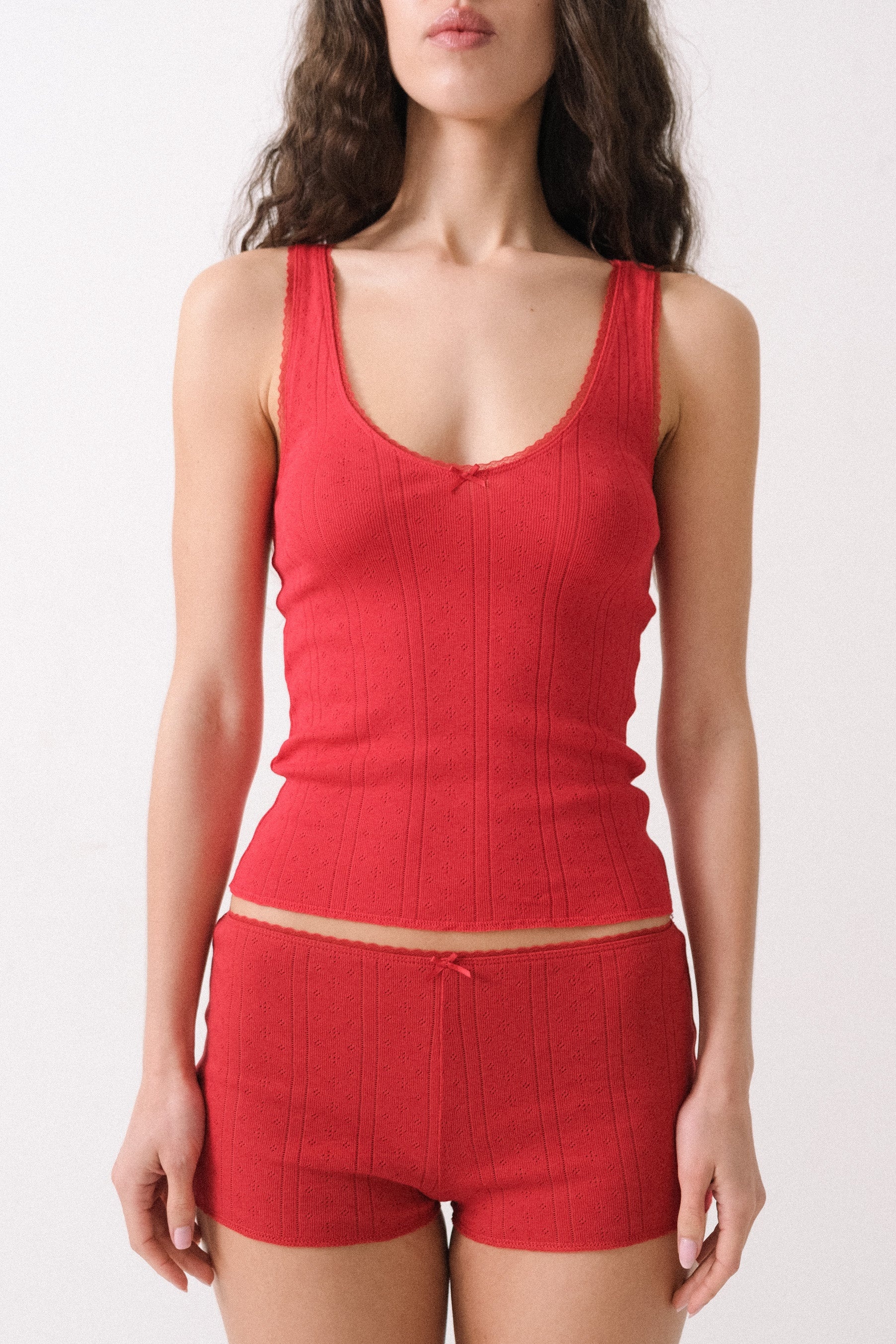 The Scoop Tank Cherry Red - 4