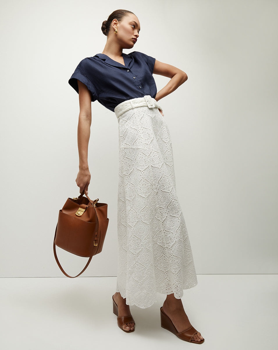 KASA LINEN BUTTON-DOWN TOP - 6