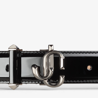 JIMMY CHOO Jc-bar Blt
Black Patent Leather Bar Belt with JC Emblem outlook