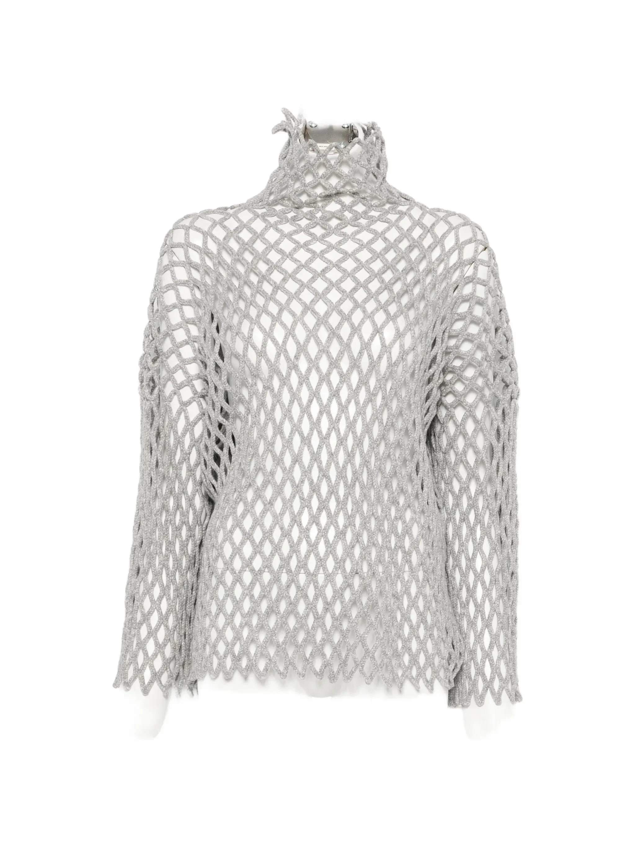 Sportmax Open-knit Funnel-neck Sweater - 1