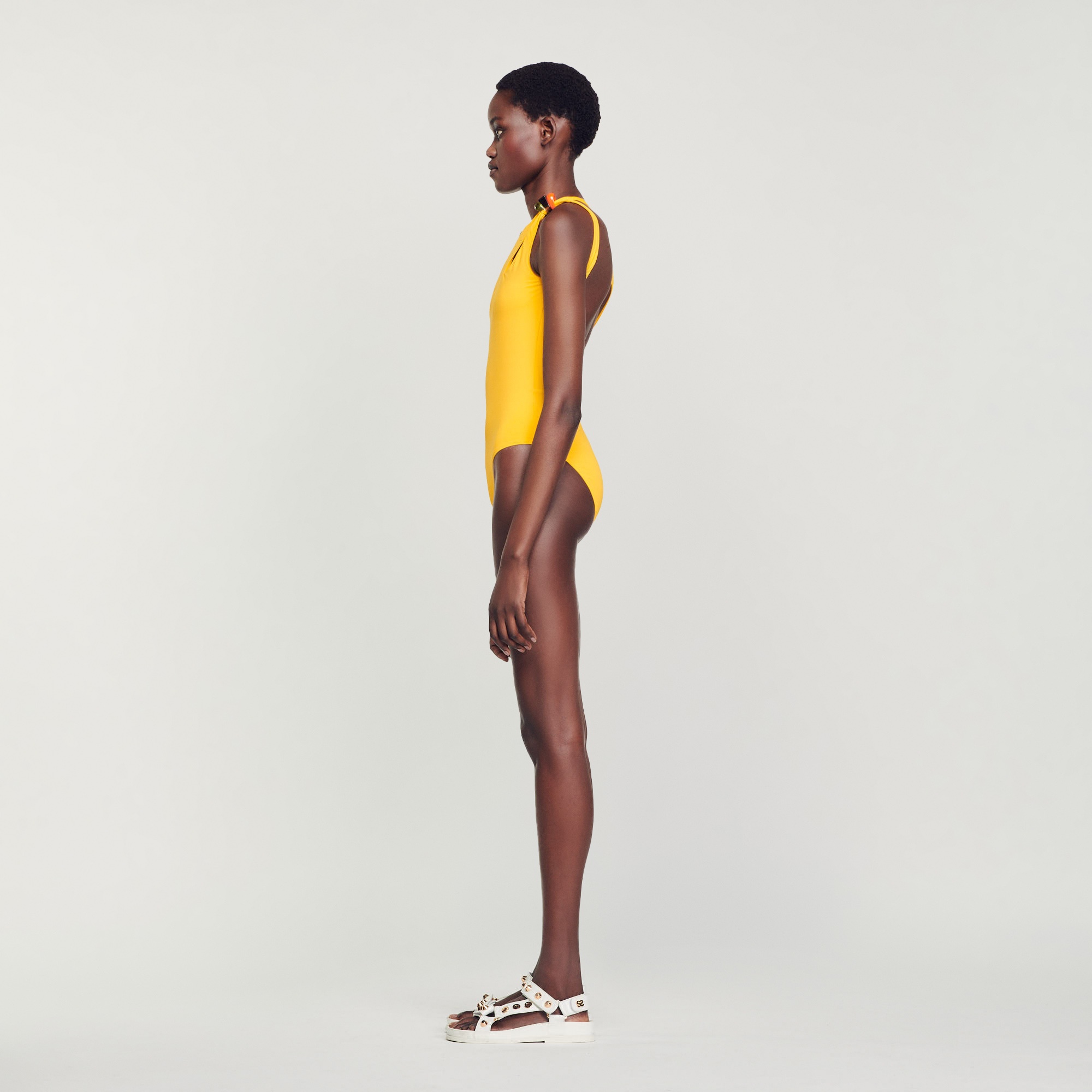 Asymmetrical one-piece swimsuit - 7