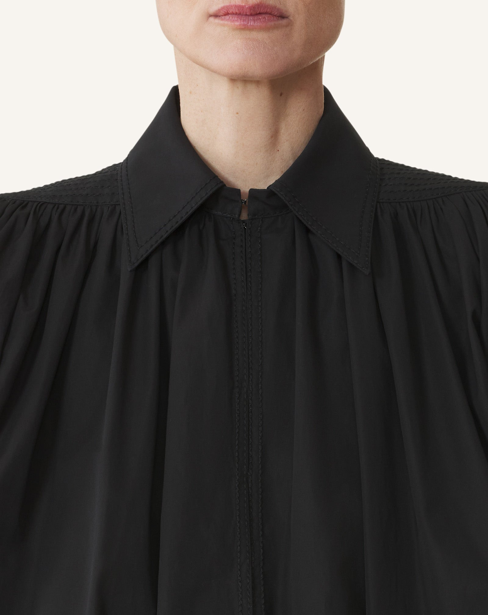 PUFF-SLEEVE TOP - 5
