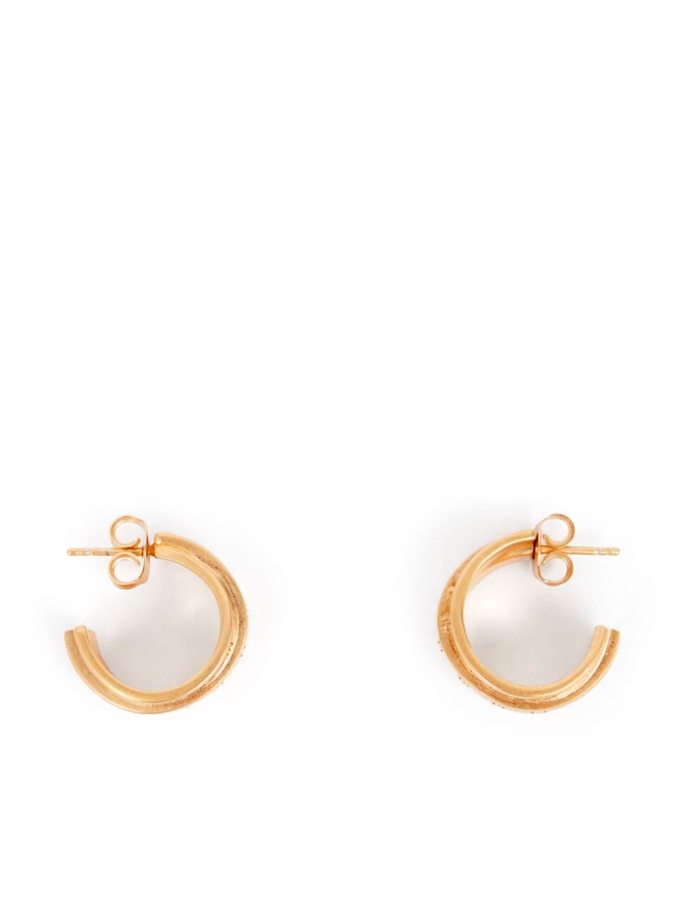 triple-logo earrings - 3