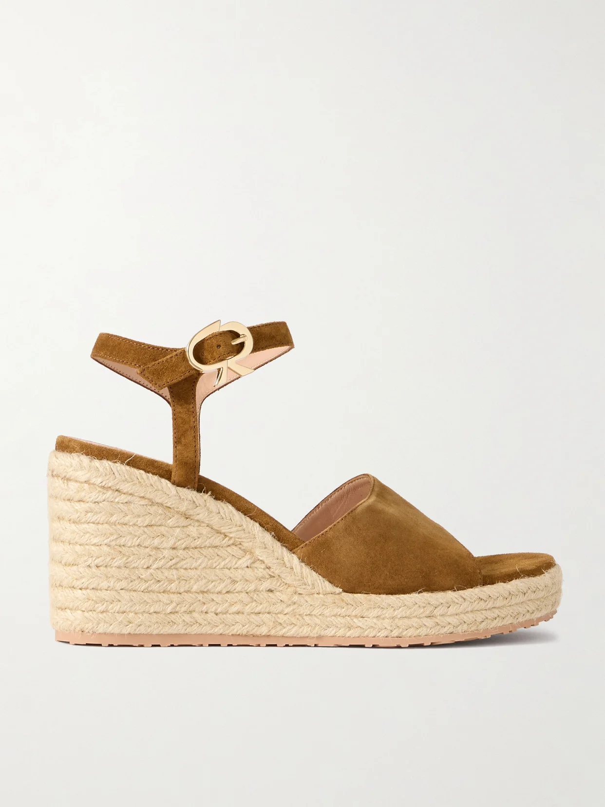 90 Suede Espadrille Wedge Sandals - 1