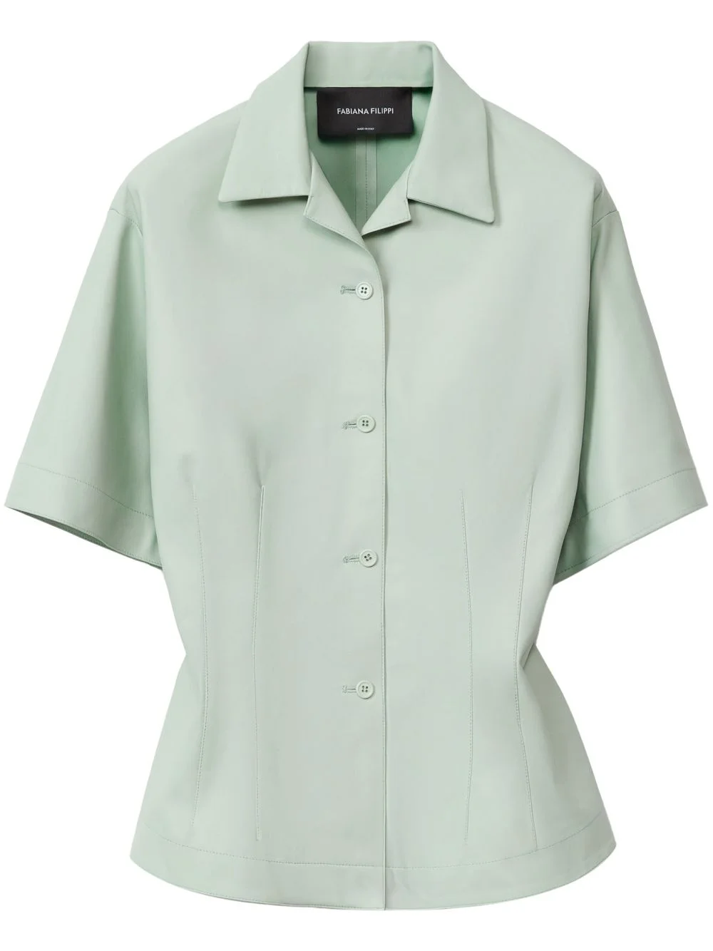fitted-waist shirt - 1