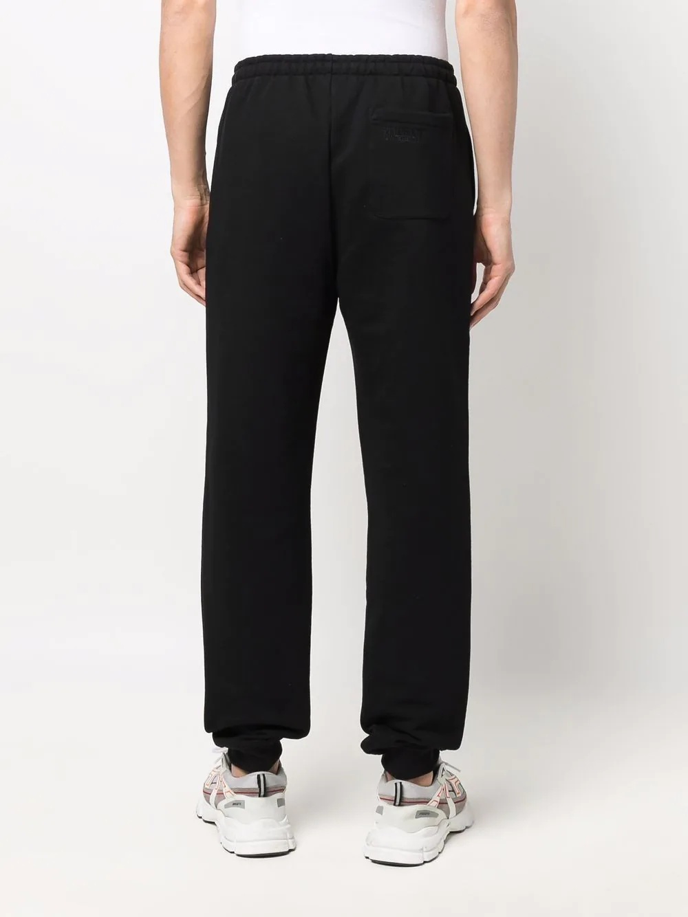 logo-print slip-on track trousers - 5