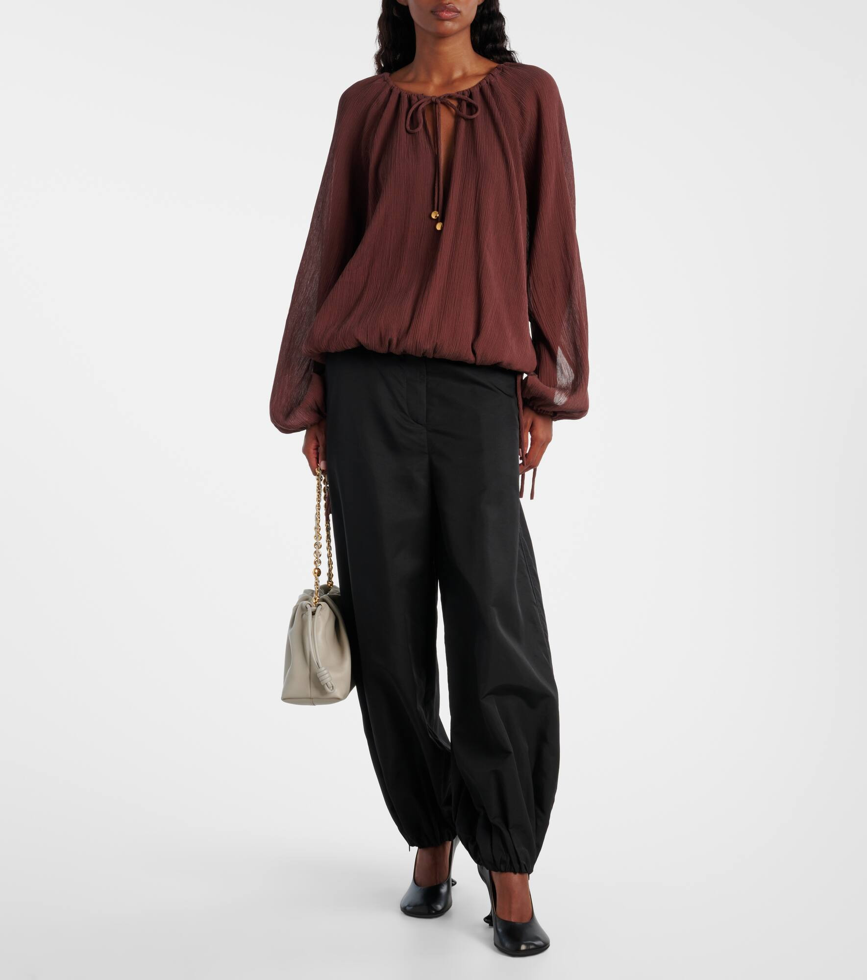 Paula's Ibiza cotton and silk blouse - 2