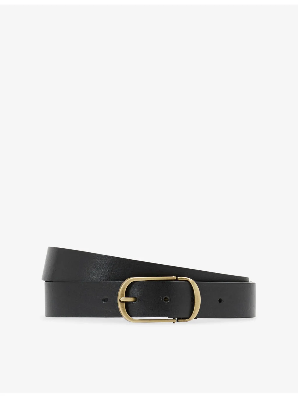 Zeke Hinged-Buckle Leather Belt - 1
