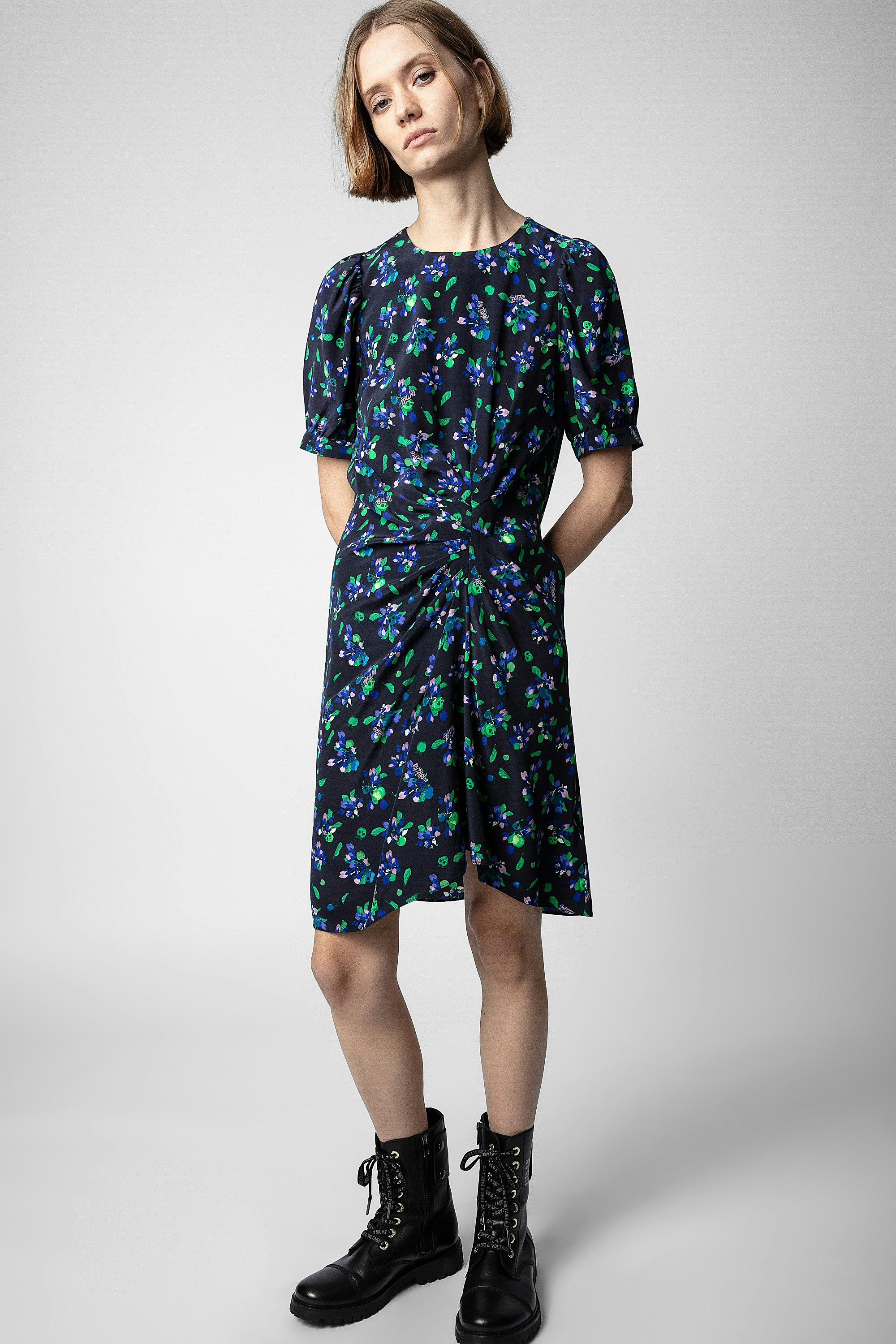 Rixe Silk Dress - 4