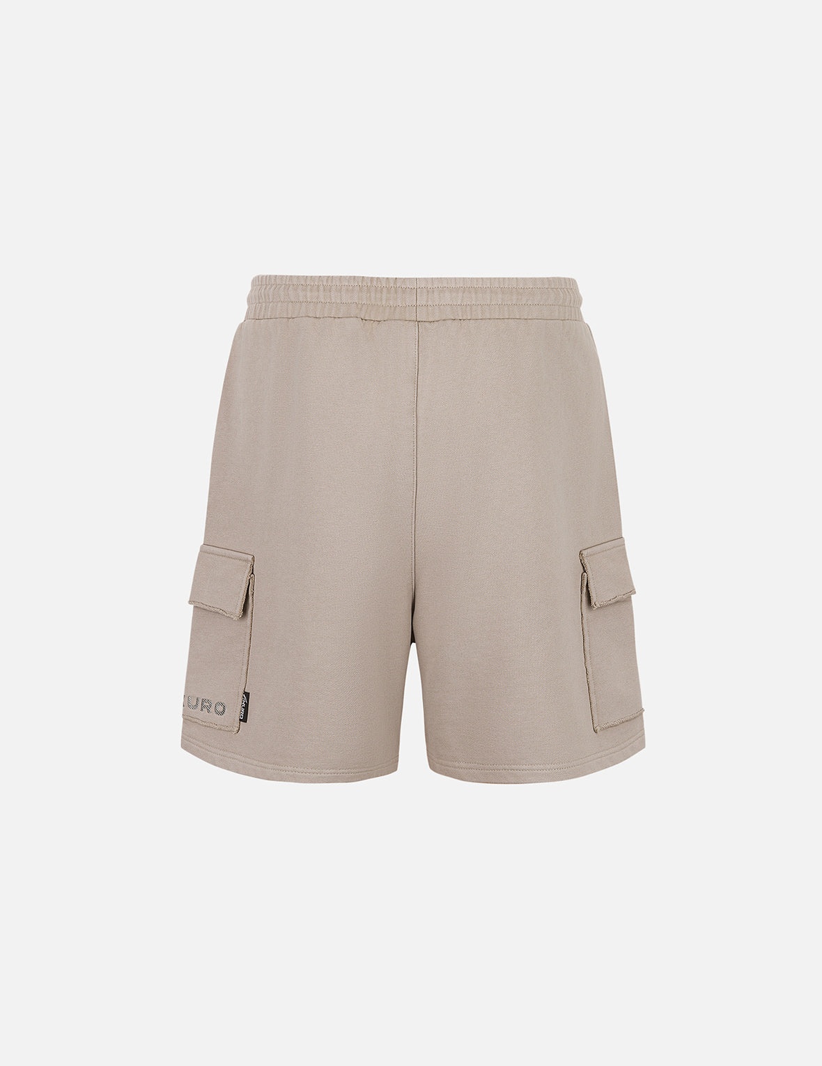 Seagull and Logo Embroidery Relax Fit Sun-Dried Finish Sweatshorts - 2