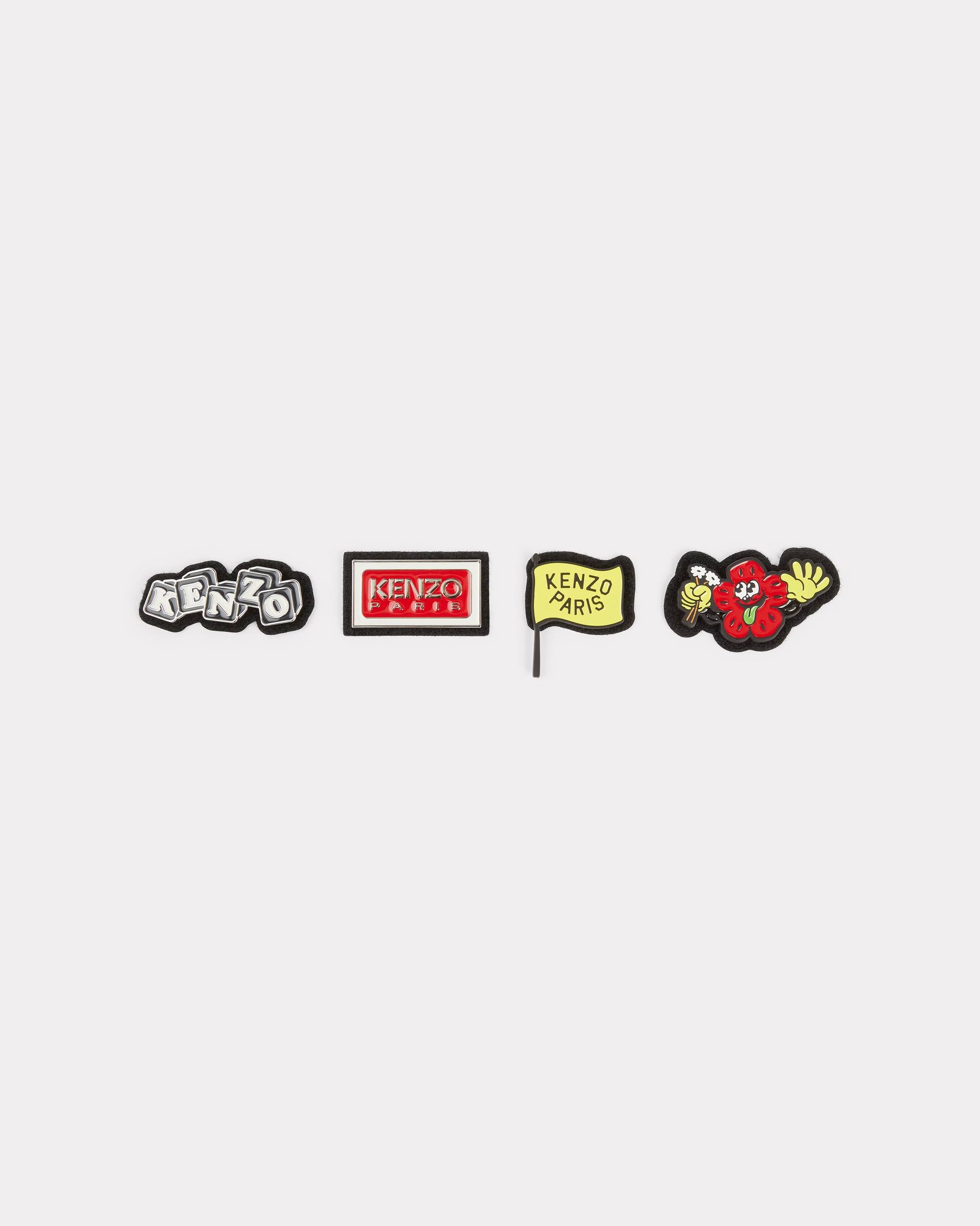 Set of 4 KENZO Stamp patches - 1