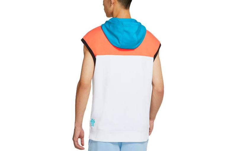 Jordan Air Jordan Casual Sleeveless Pullover hoodie Quick Dry Printing Vest White DM0716-100 outlook