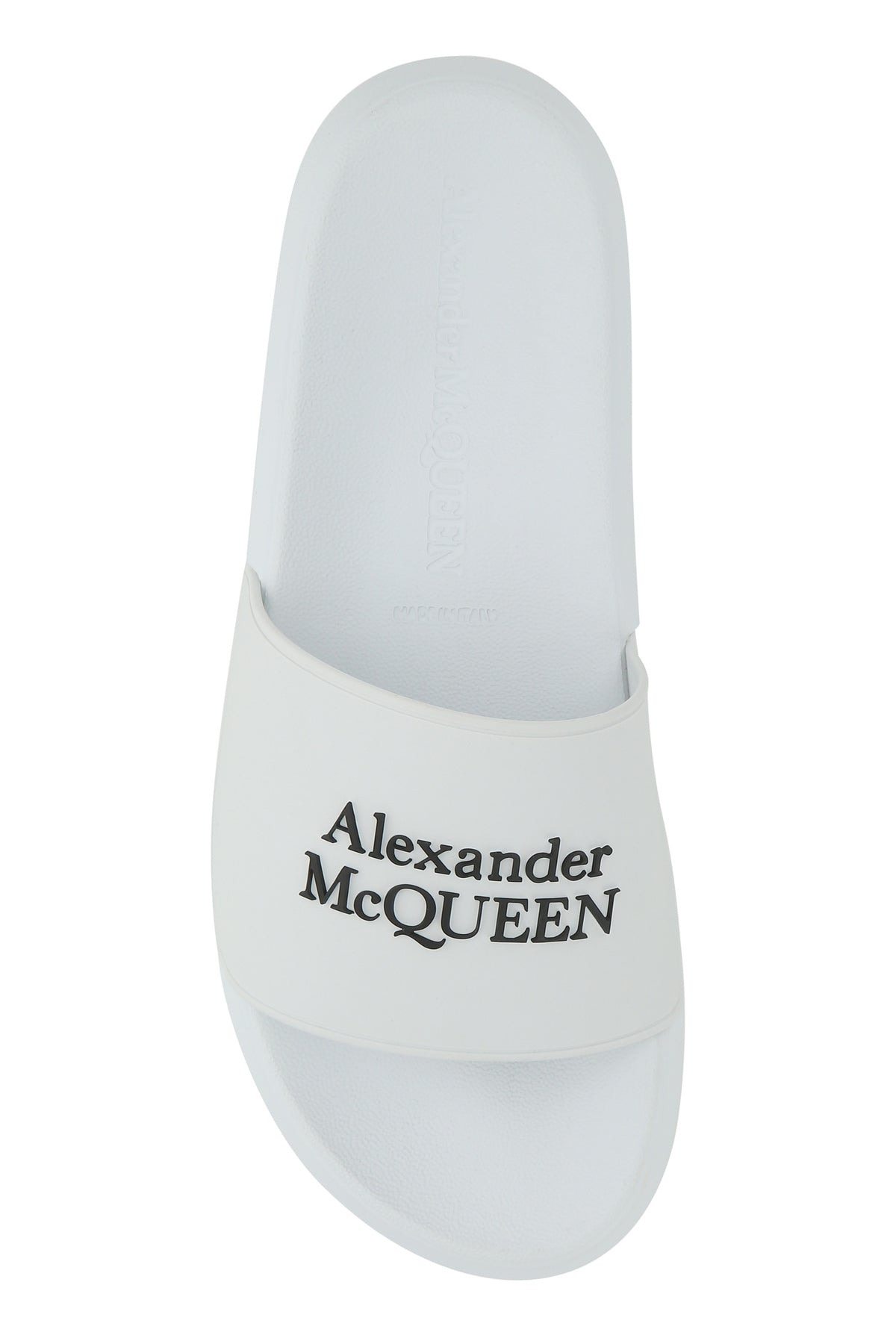 White rubber slippers - 4
