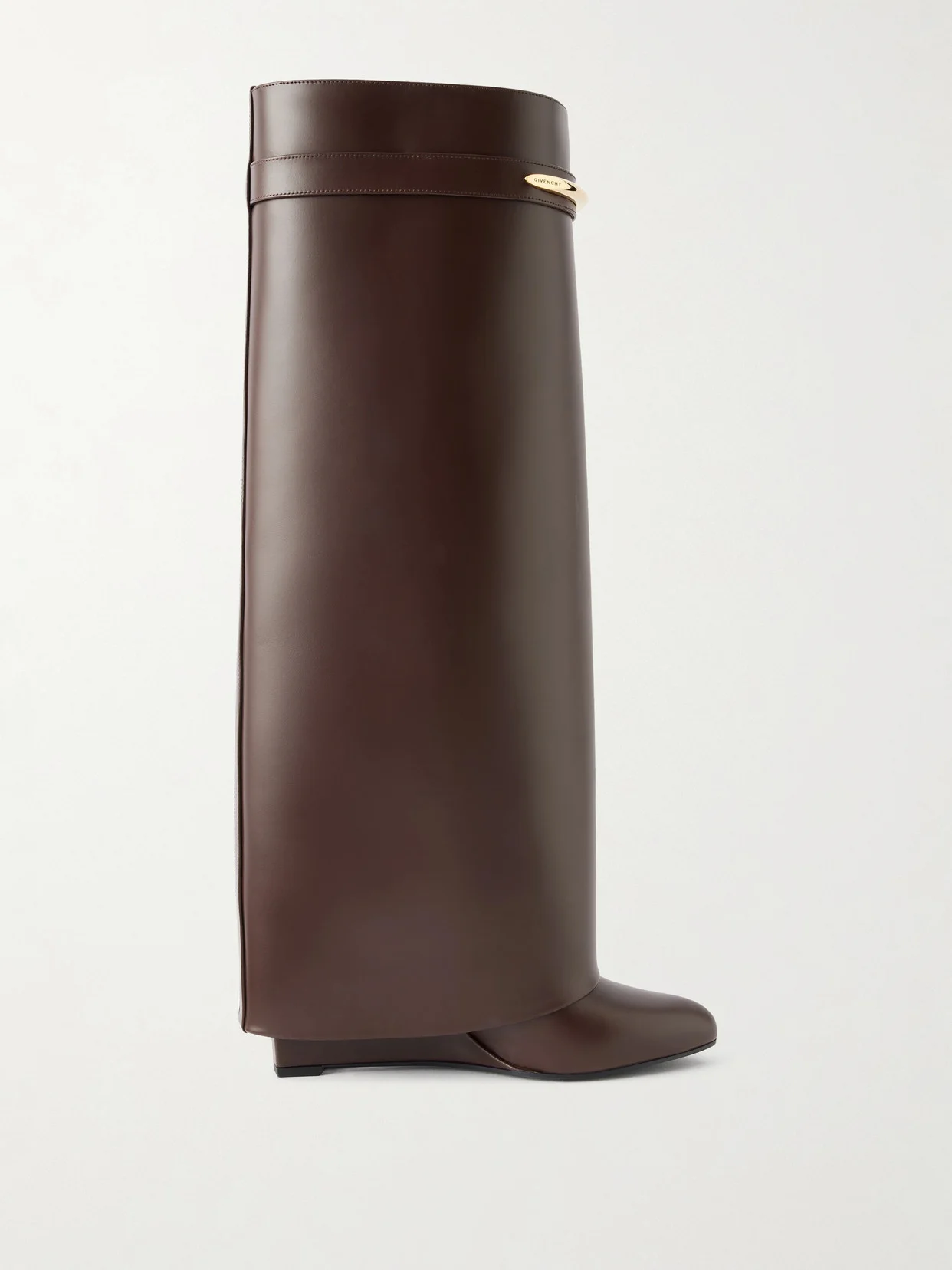 Shark Leather Knee Boots - 1