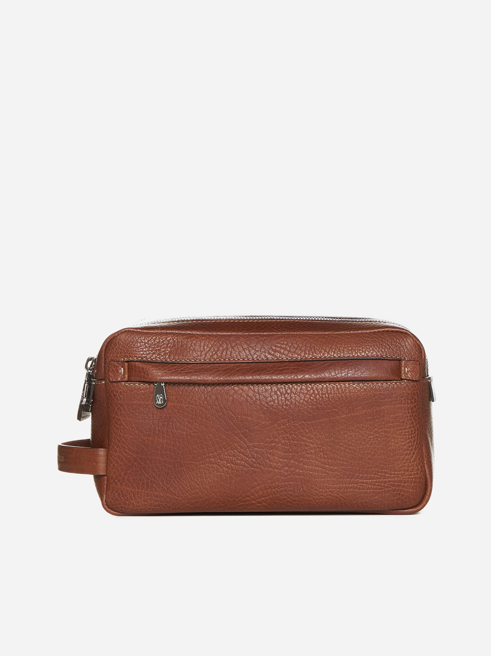 Leather toiletry bag - 1