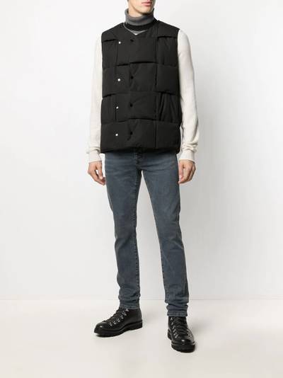 Bottega Veneta padded down gilet outlook