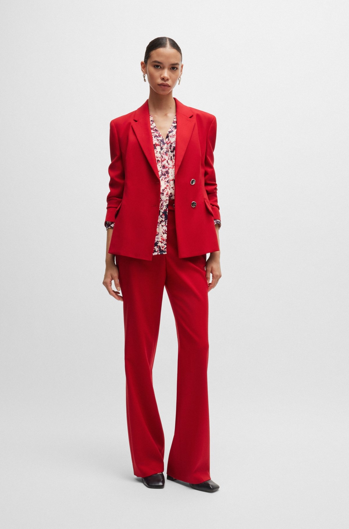 REGULAR-FIT JACKET IN VIRGIN-WOOL TWILL - 3