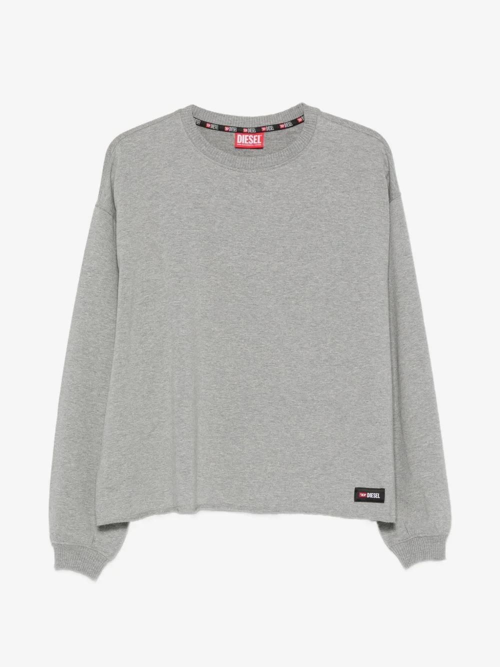Patricia logo-patch crew-neck sweatshirt - 1