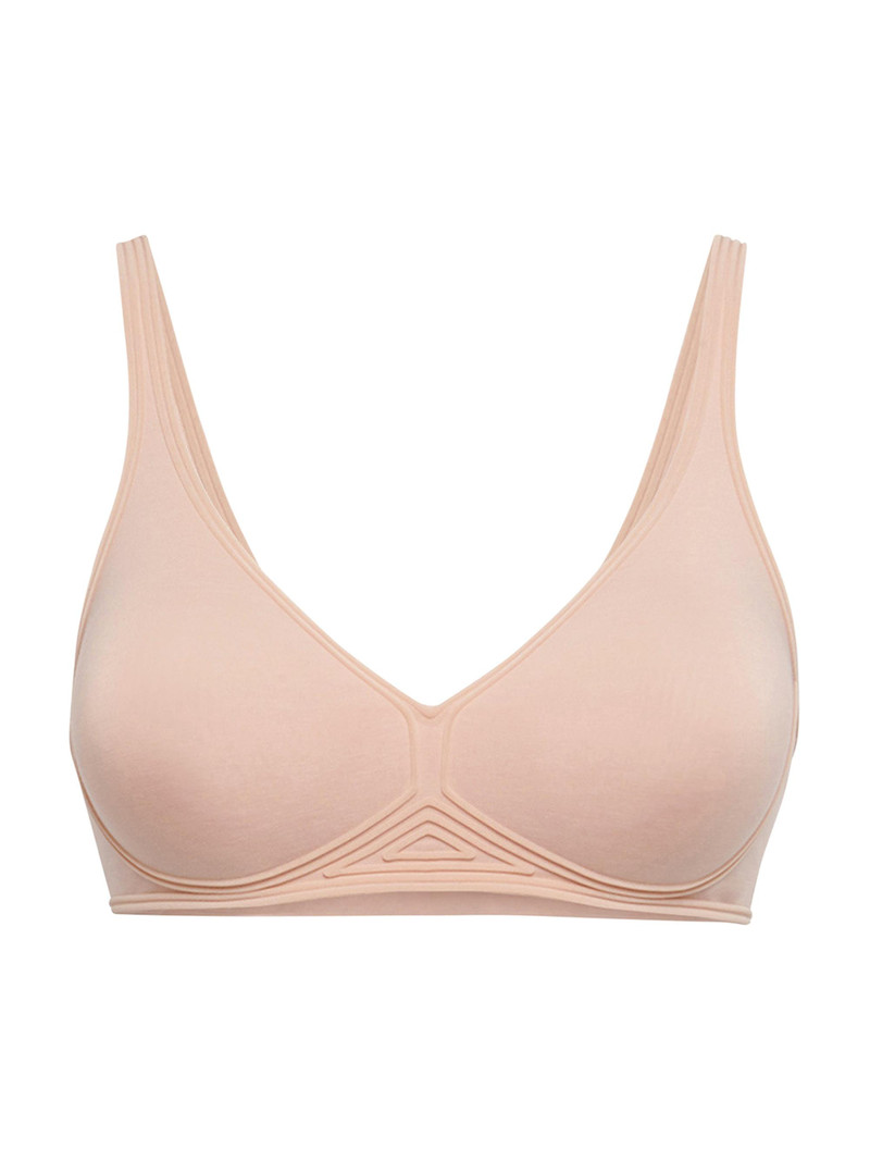 Women's 3W Skin Wireless Bra - Rose 1